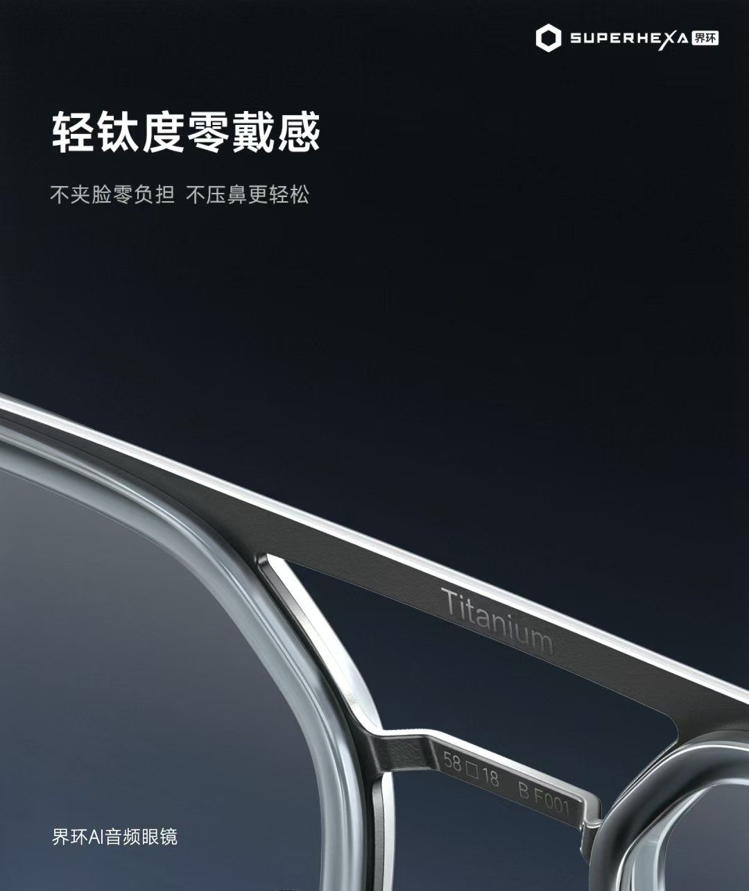 界環(huán)智能語音眼鏡 重新定義智能穿戴的未來